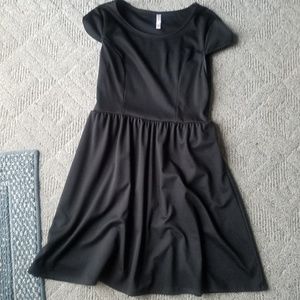Simple black dress